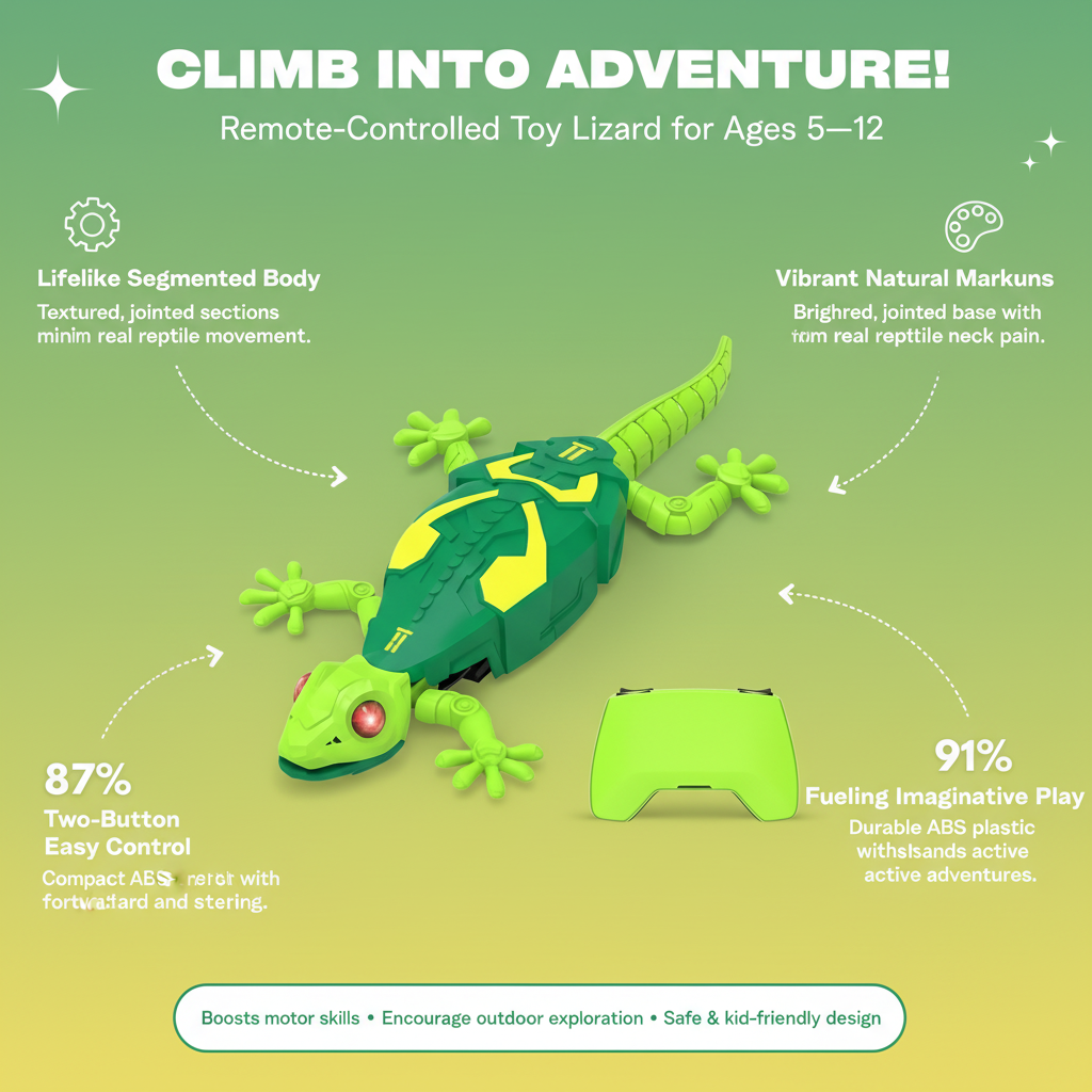 WallCrawlerz - RC Wall Climbing Lizard